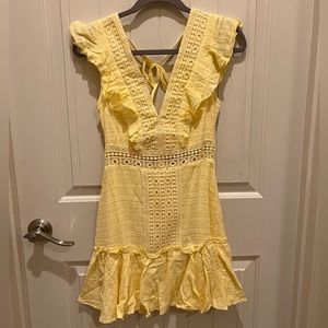 NWT!! Francesca’s Yellow dress 🌼☀️